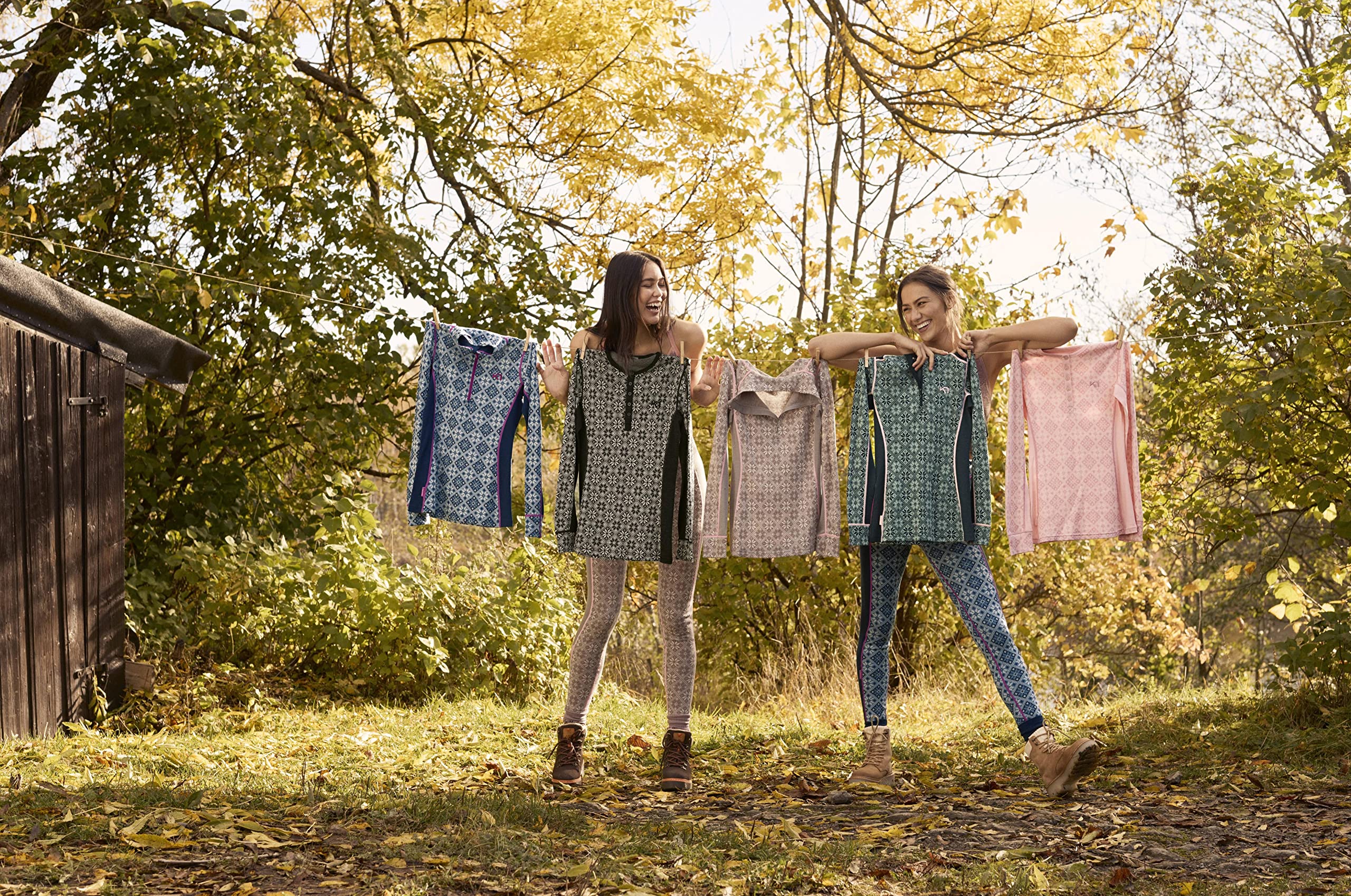 Kari Traa Funktionelle Unterhose für Damen, Rosa