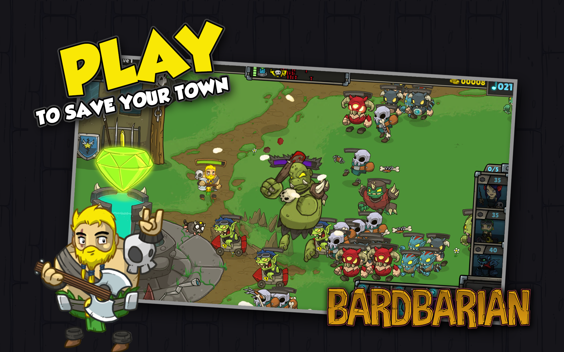 Bardbarian Golden Lute Edition App on Amazon Appstore