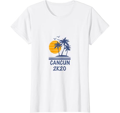 Amazon Com Cancun Mexico Spring Break Summer Beach 2020 2k20 Vacation T Shirt Clothing amazon com