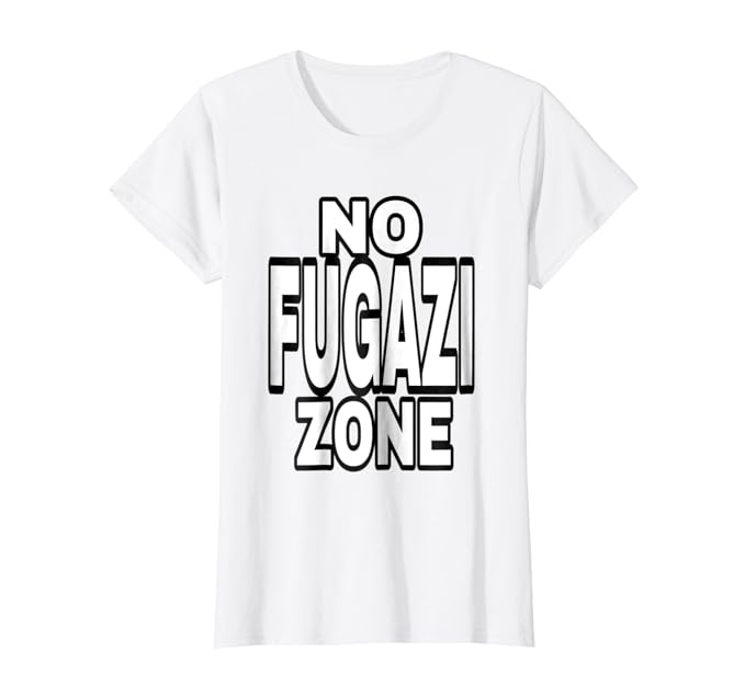 No Fugazi Zone Unisex T-shirts Short-sleeve shirts tees