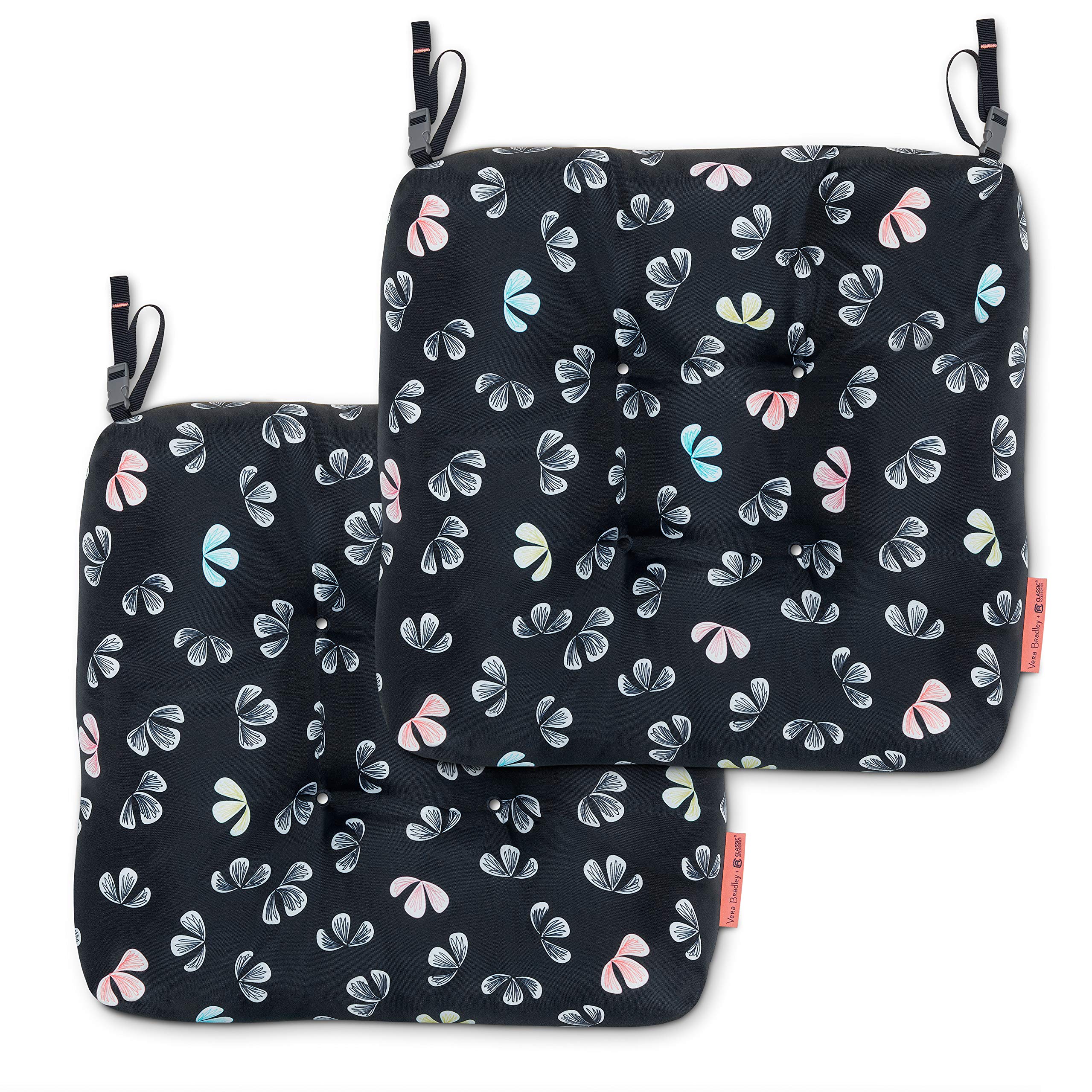 Coussins de chaise imperméables Vera Bradley 48x48x12 cm Lot de 2 Classic Accessories