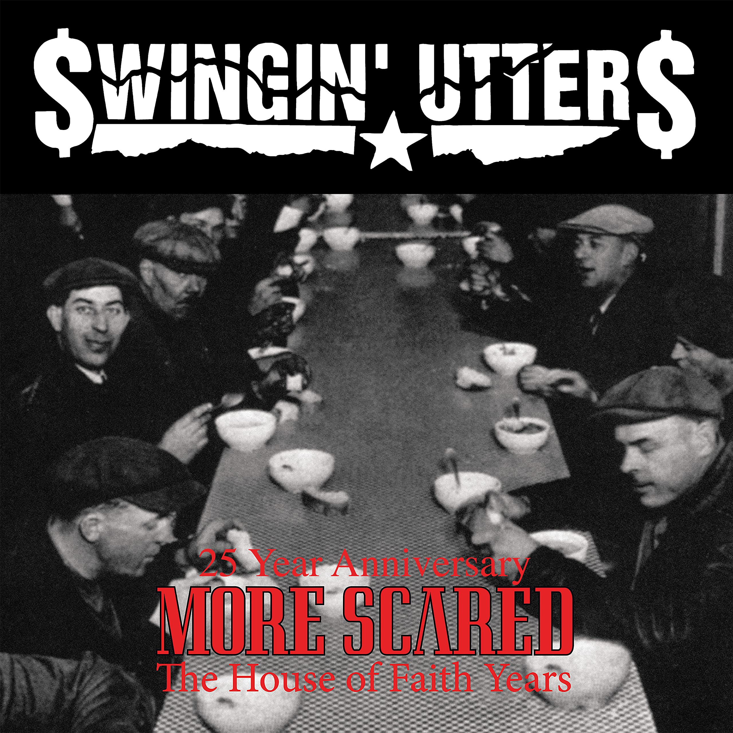 Swingin Utters More Scared (black/white Vinyl) LP New 603967181012