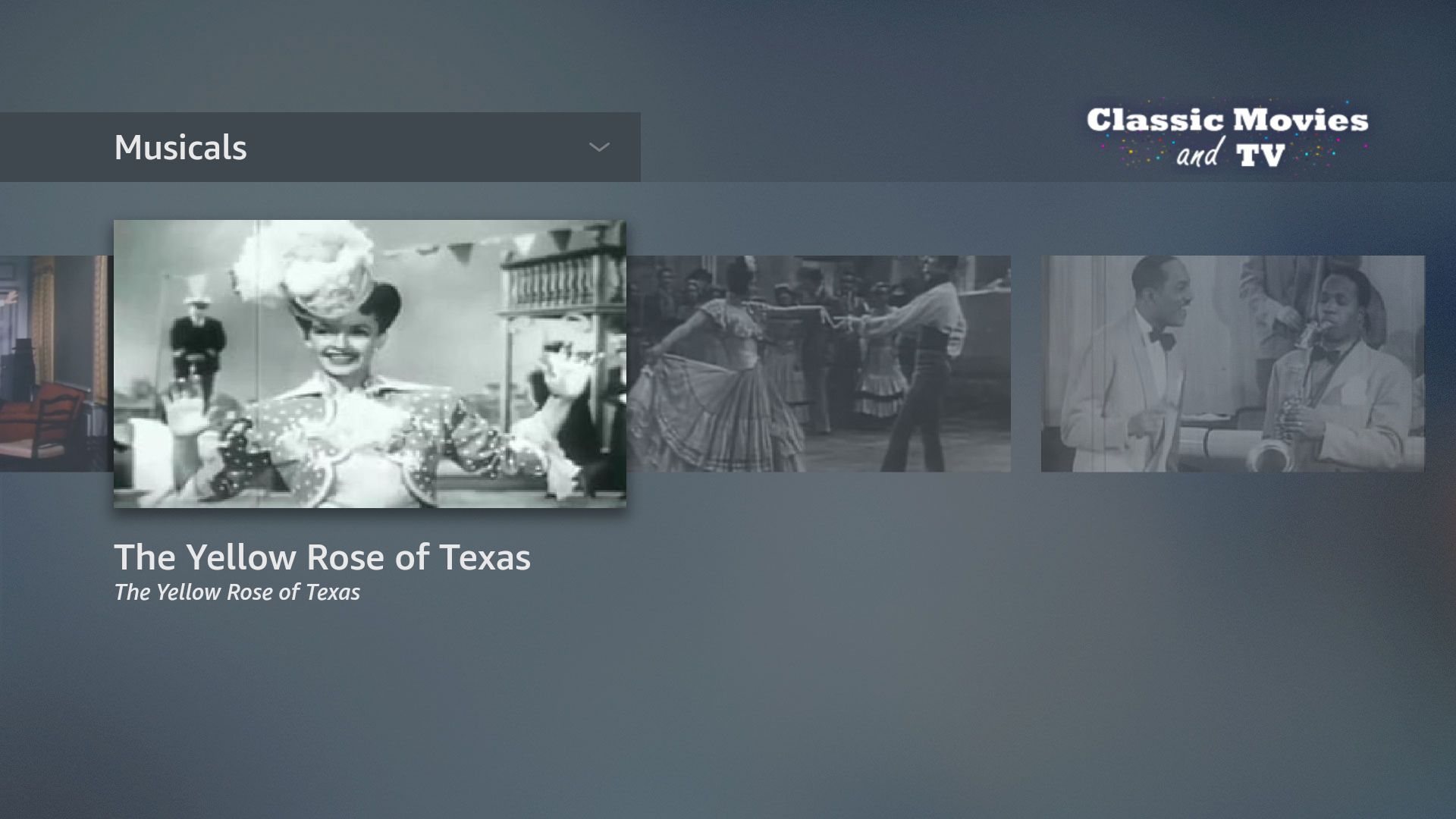Classic Movies and TV App on Amazon Appstore