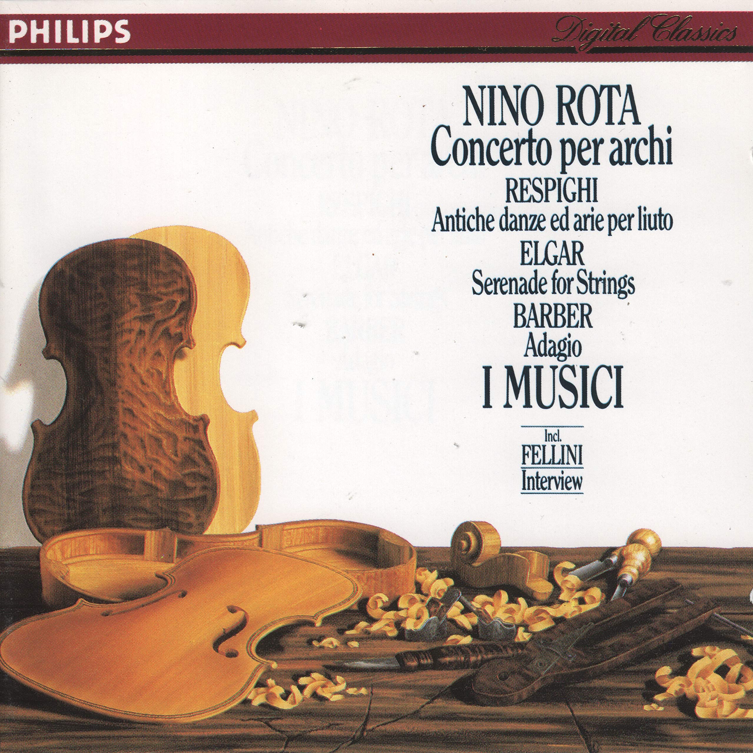 Rota: Concerto Per Archi; Bar [Audio CD] I Musici