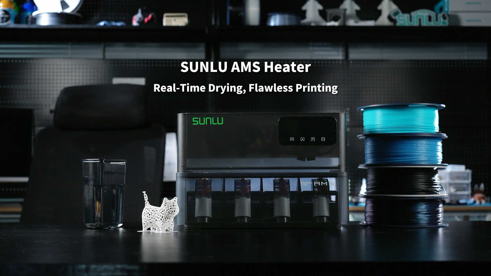 Sunlu AMS Heater Upgrade for Bambu Lab AMS,Add Active Drying
