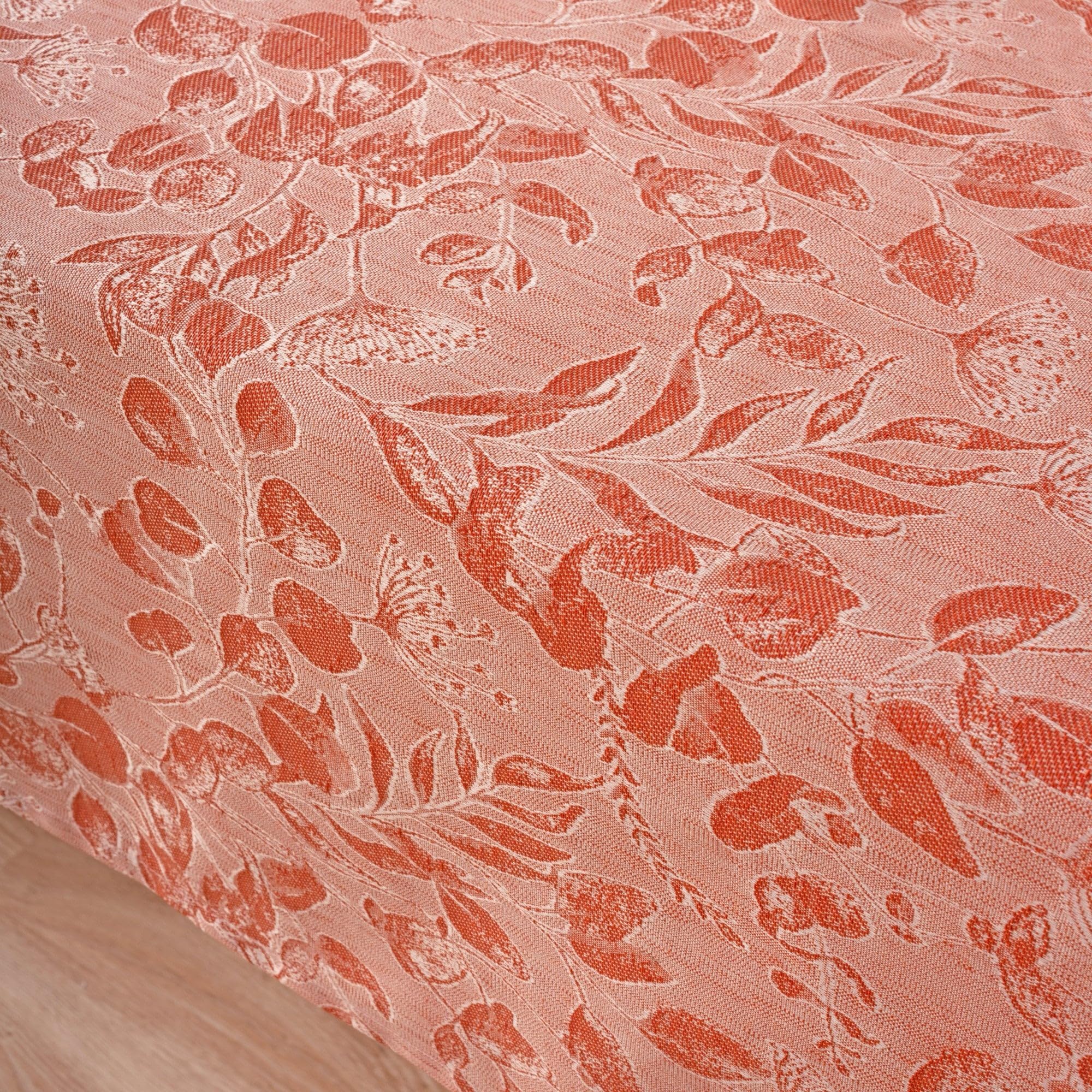BELUM | Mantel Antimanchas Jacquard Tamaño 240x155 cm - Mantel Antimanchas Tacto Extrasuave Color Caldera - Mantel Tejido 70% algodón - 30% Poliester Modelo 32010D2