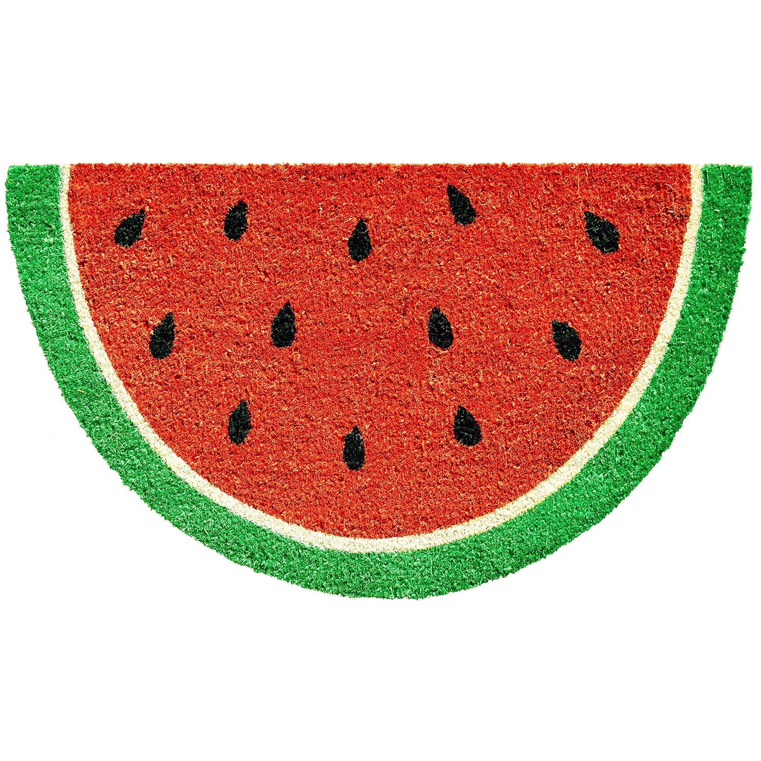 Calloway Mills 104041729 Watermelon Slice Doormat, 17 x 29, Multicolor