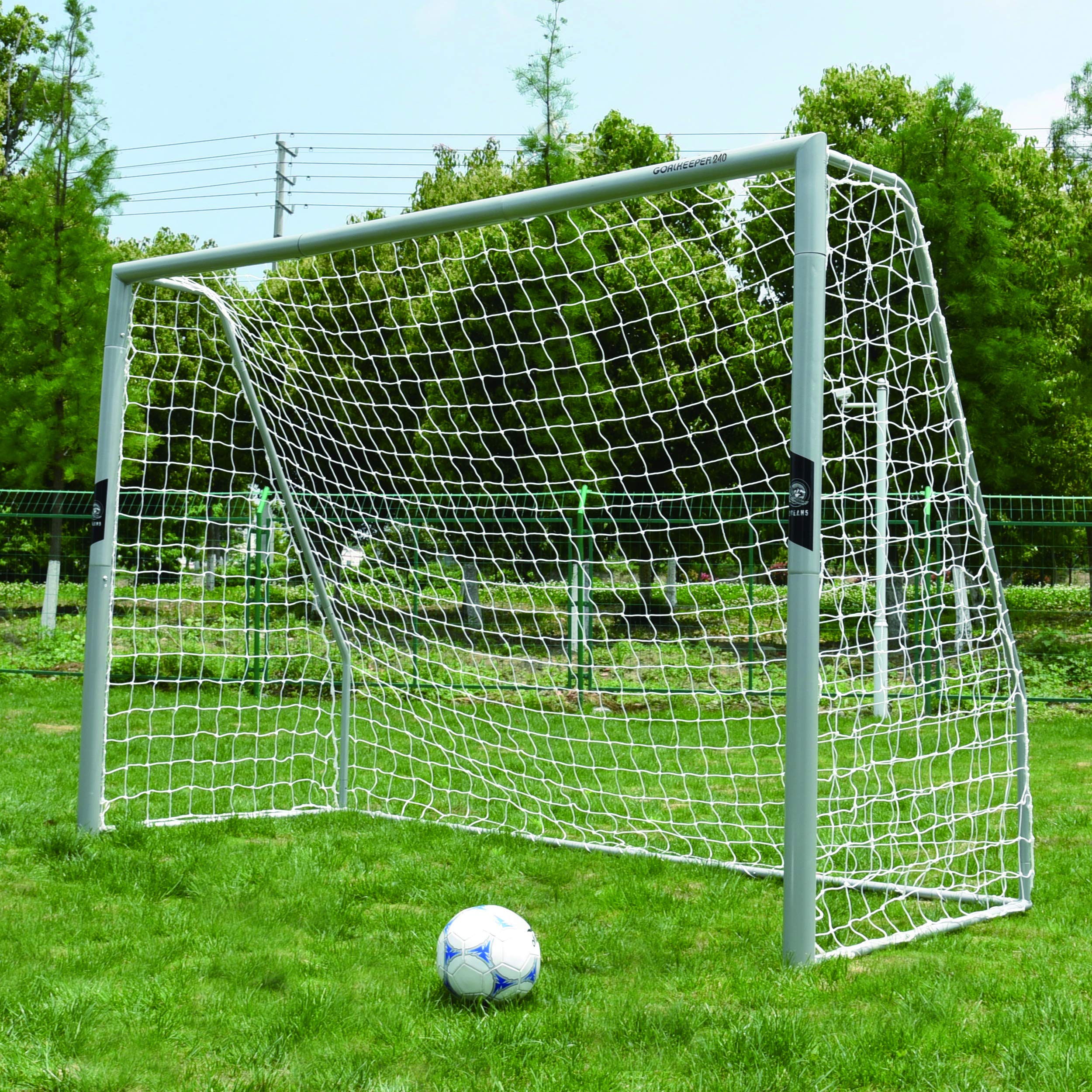 Ocean 5 Porta da Calcio Extra Large – Porta da Calcio da Giardino XXL – Porta Calcio in Metallo per Bambini, Teenagers e Adulti – Fino a 3 Metri