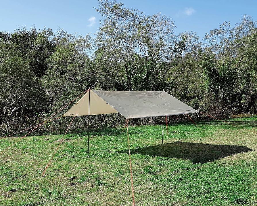Amazon.com: Captain Stag UA-1089 Tarp & Rector Tarp Set, 12.6 x Amazon.com: Captain Stag UA-1089 Tarp & Rector Tarp Set, 12.6 x