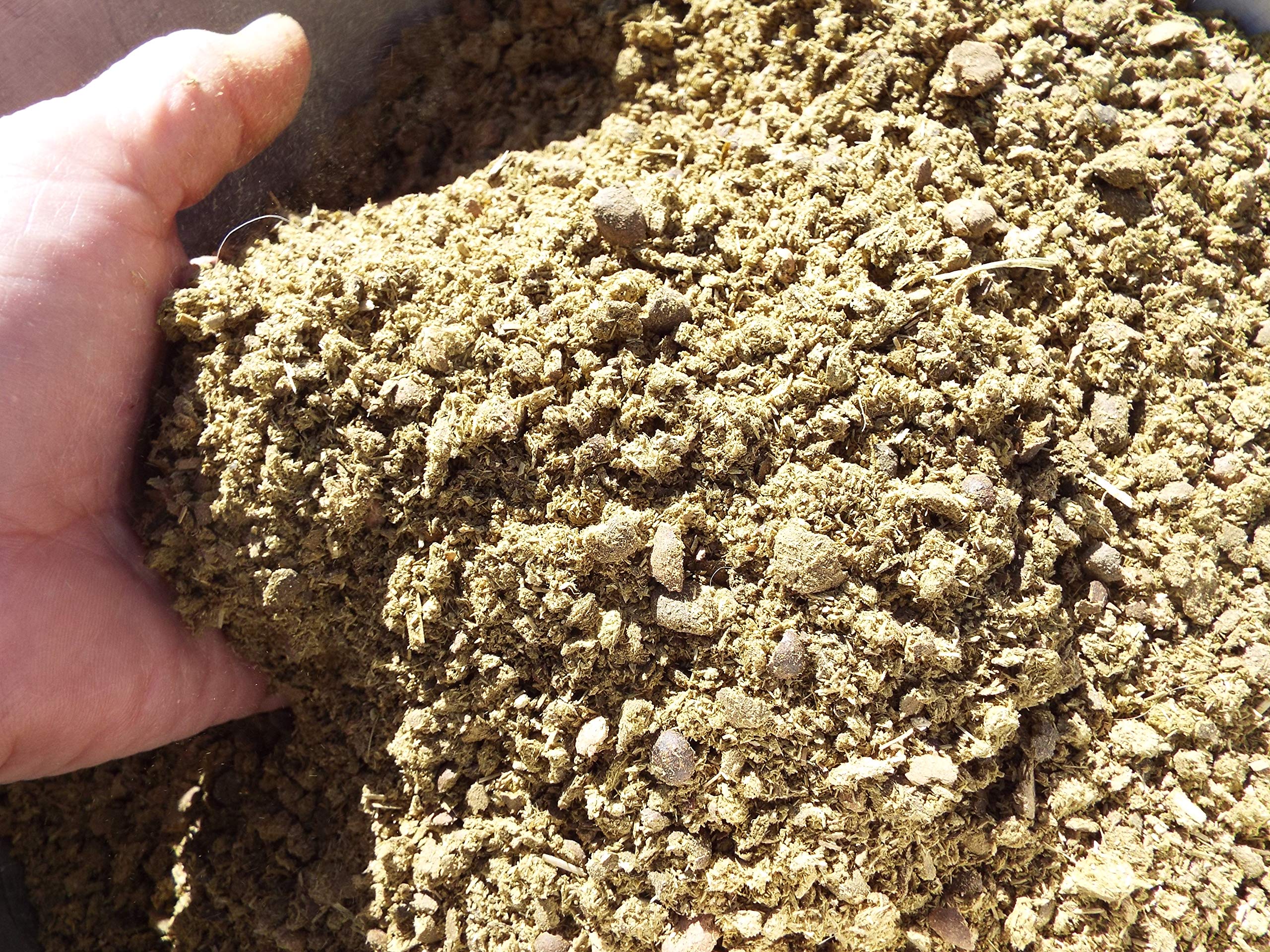 Dried Sheep Manure - Crushed - 3 Pounds