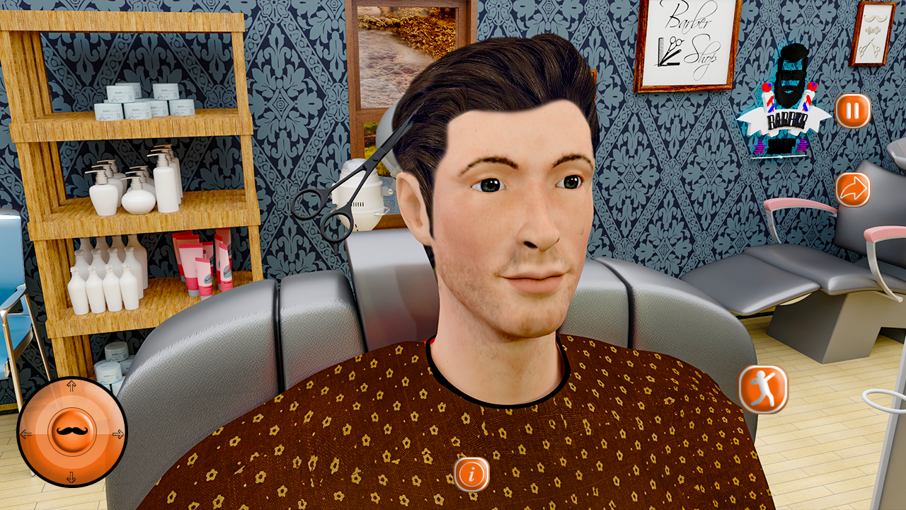 Barber Shop Games! Fade Master Salon 3D Simulator Hair Cutting for