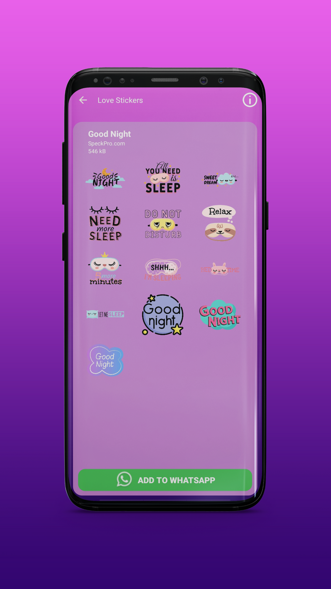 Romantic Love Stickers App for Whatsapp for