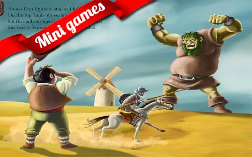 The Adventures of Don Quixote by ToC - A fun app and educational app!