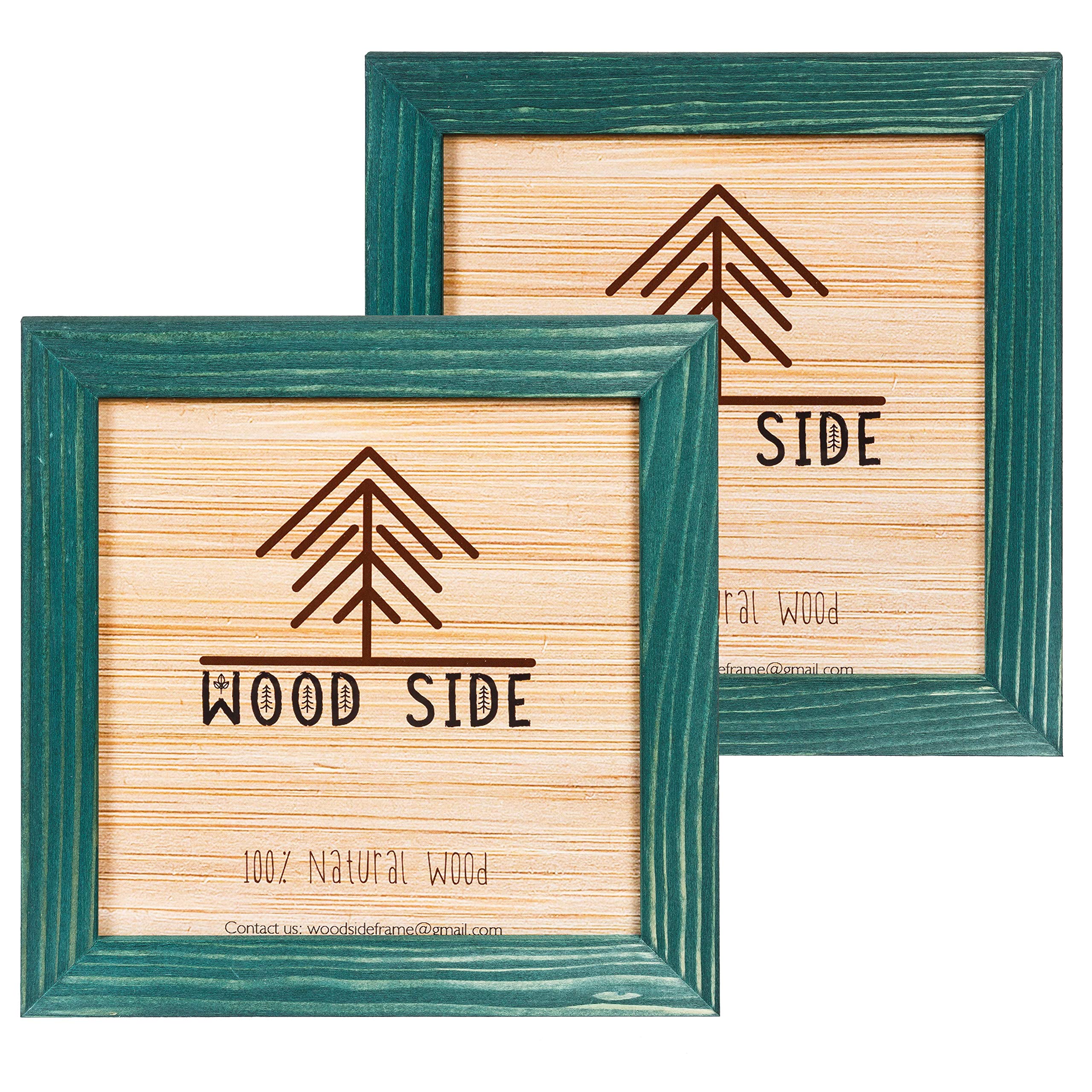 WOOD SIDE ORBIS 8x8 Rustic Wooden Frames Set of 2