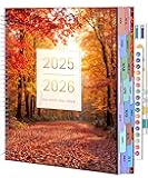 CAGIE 15 Month Planner Oct 2025-Dec 2026 Hourly Daily 2025-2026 Weekly Monthly Planners for Women 25-26 Day Hardcover Calendar Agenda with Stickers, 8.5 x 11