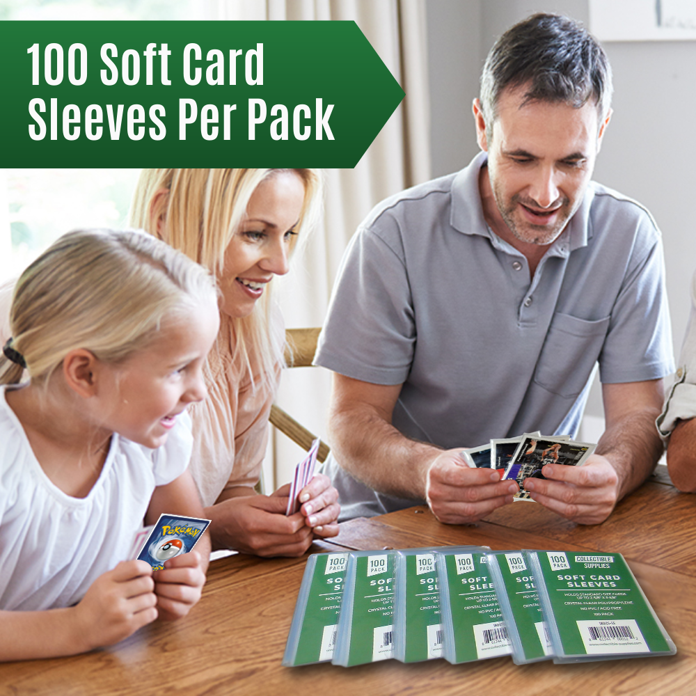 600 Card Sleeves & 100 Top Loaders For Trading Cards - Penny Sleeves For Baseball, Football, MTG