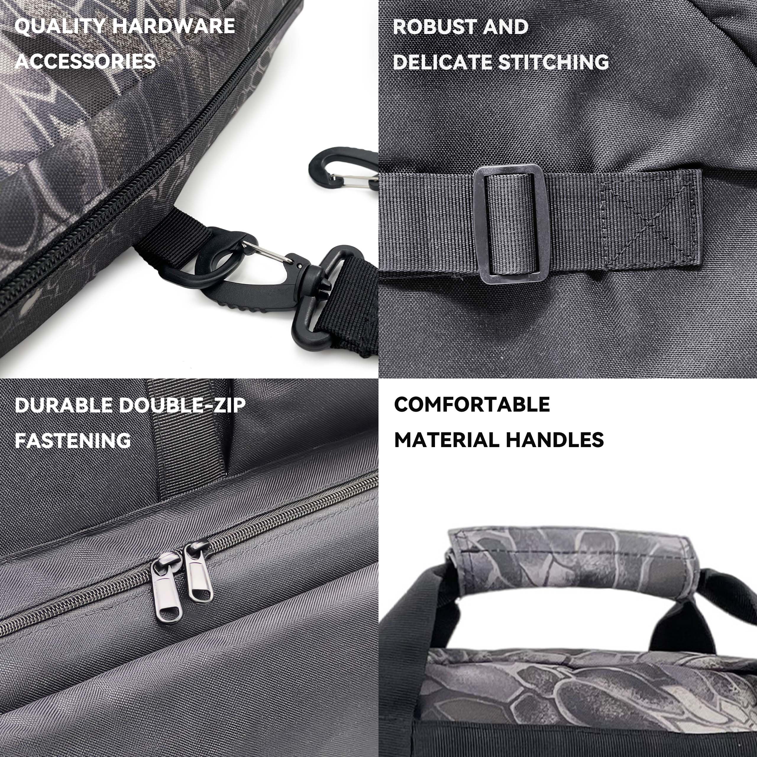 Jaegvida Sac d'arc de Chasse Grande capacité avec Poche flèche