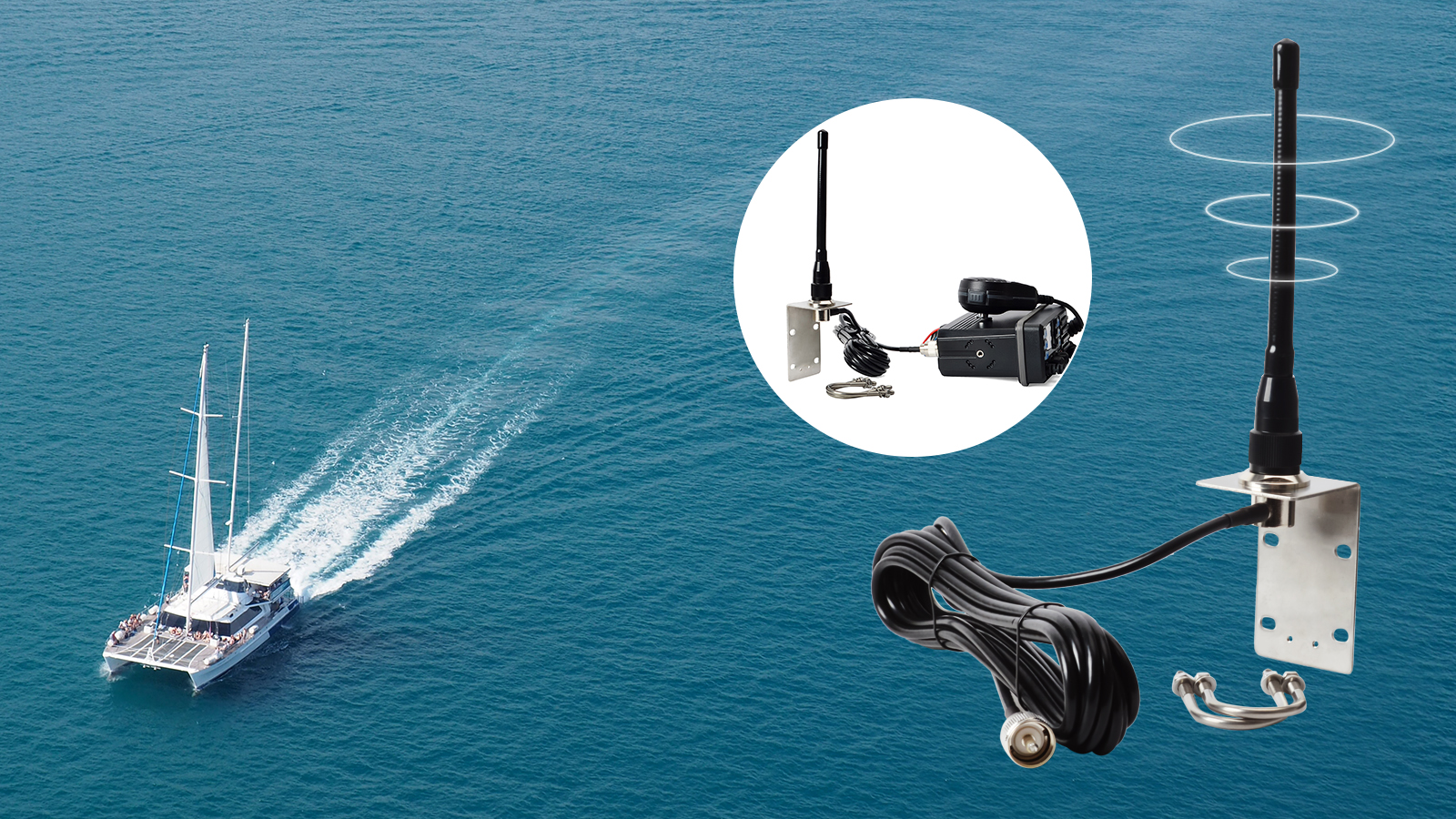 飛行機のアンテナ(VHF ANTENNA) 国際VHF・マリンVHF用アンテナ 飛行機のアンテナ(VHF ANTENNA)