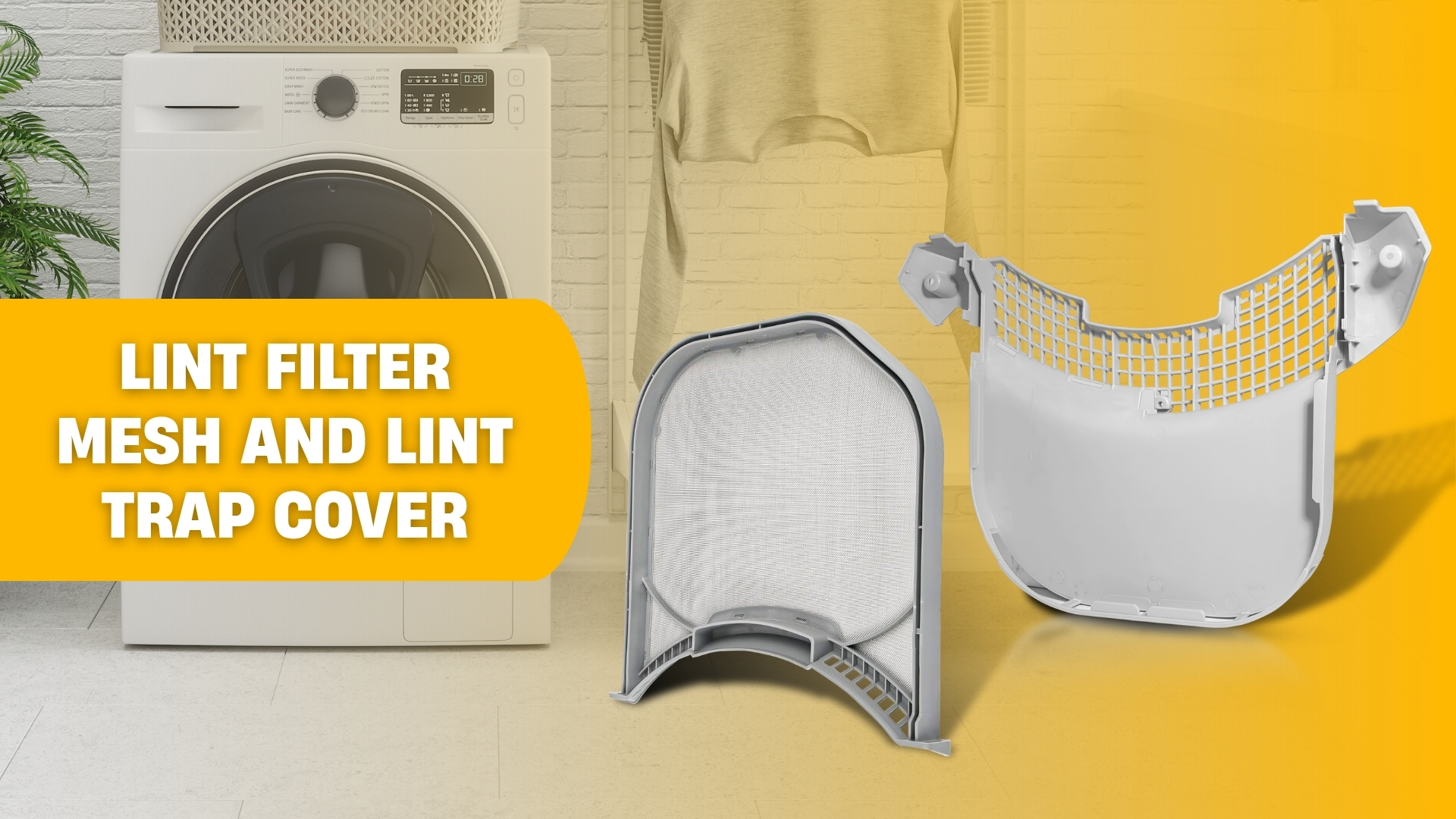 Amazon.com: Dryer Lint Filter Screen And Lint Trap Cover Housing