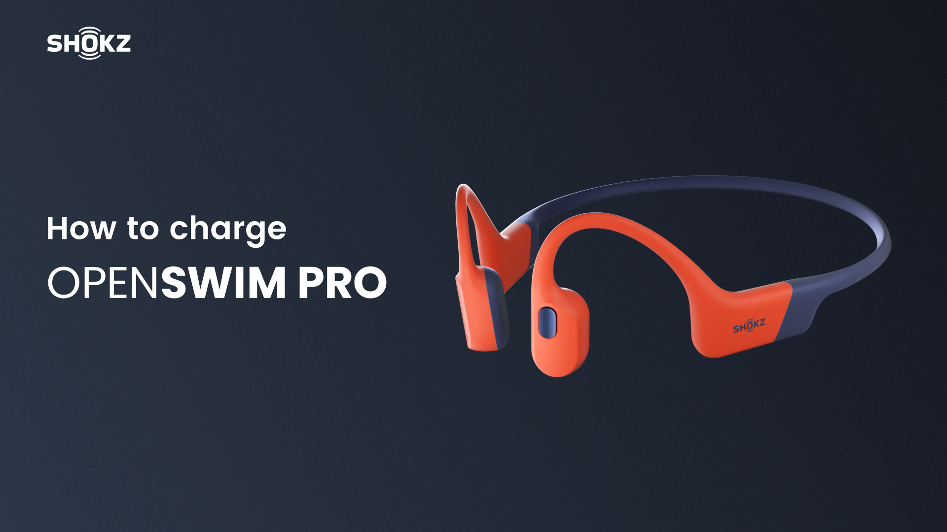 SHOKZ OpenSwim Pro Bone Conduction Sports Headphones, IP68, Grey