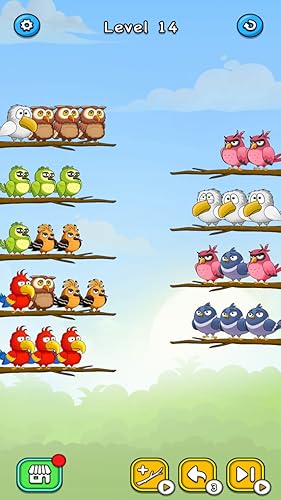 Bird Sort Puzzle