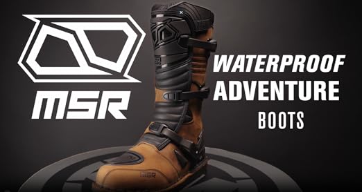 Amazon.com: MSR Waterproof Adventure Motorcycle Boots – Men's