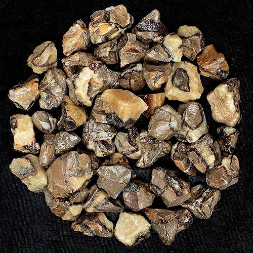 BEZAVO Piedras en bruto Septarian – Cristales crudos de 1 libra para pulir, hacer joyas, pulir, cabbing, lapidario, rocas fuentes, decoración,