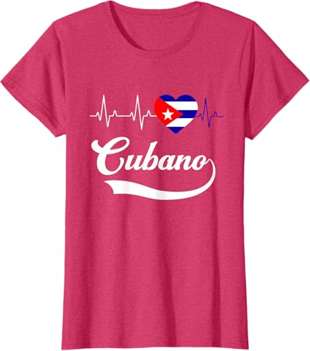Miniatura 42 de Cubanito Baseball Flag Heart Souvenir Cubano Cuba Men Boy T-Shirt Black,Navy Blue,Dark Green,Dark Heather Grey,Heather Blue,Sapphire Blue,Royal