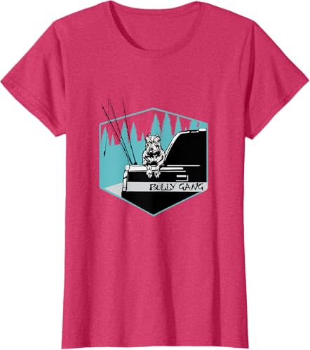 Miniatura 44 de American Bully Gang T-Shirt Black,Asphalt Grey,White,Cranberry Red,Red,Dark Green,Kelly Green,Olive Green,Lemon Yellow,Dark Heather Grey,Heather