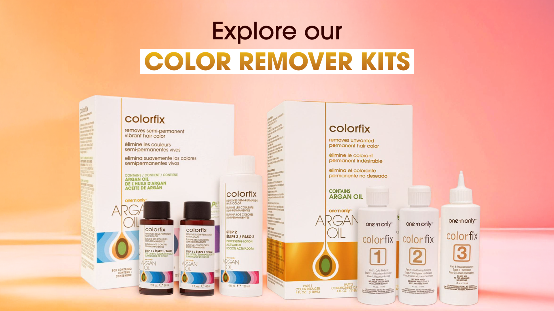Amazon.com : One 'n Only Colorfix Hair Color Remover Kit