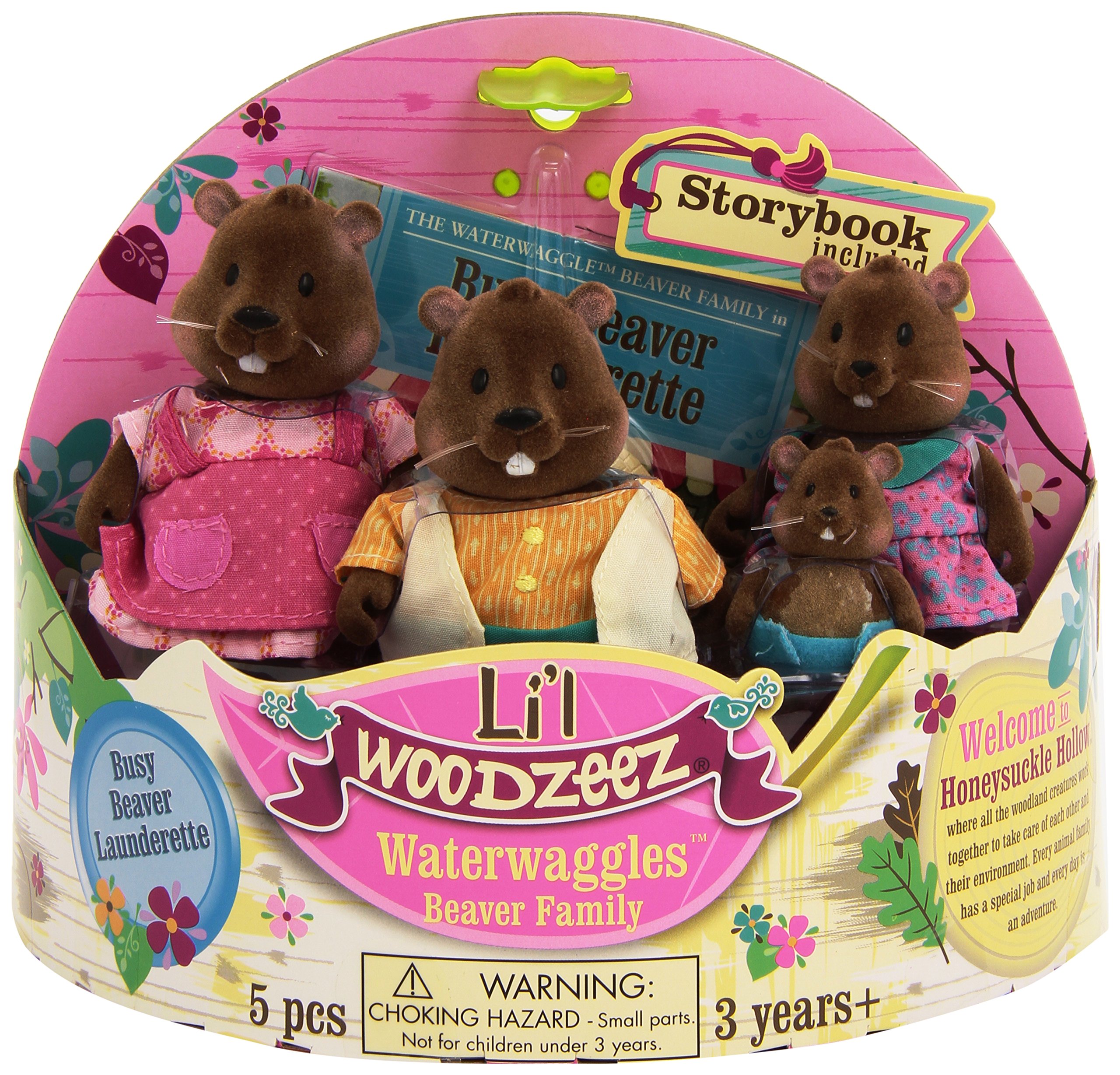 Li'L Woodzeez - Beaver Family Toy Figure