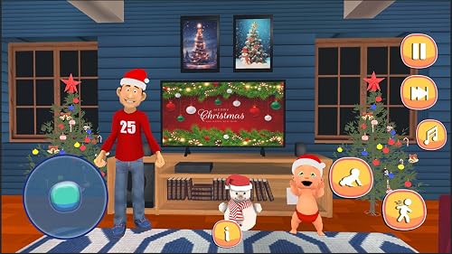 Où est votre jeu de simulation de Noël et de papa du Père Noël coquin - De vrais cadeaux de Noël pour bébé du Père Noël Amusez-vous et trouvez vos jeux de survivant du Père Noël pour les enfants – vue 2
