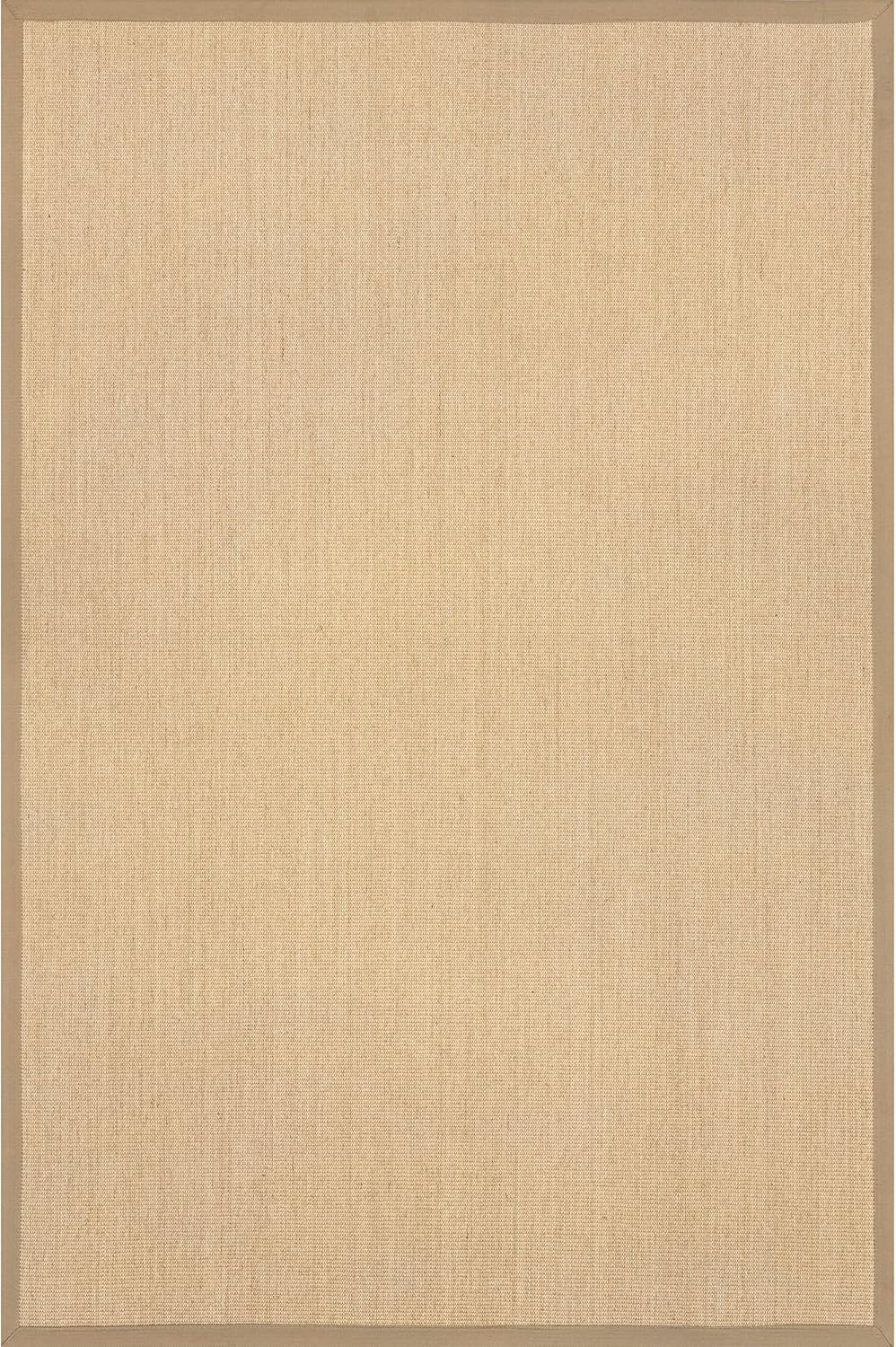 nuLOOM Orsay Casual Sisal Area Rug, 5' x 8', Beige 5 x 8 Feet Beige