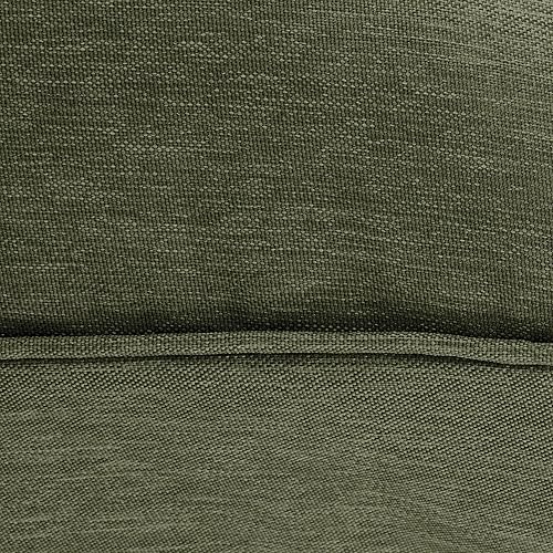 Miniatura 109 de Classic Accessories Ravenna - Cojín cuadrado para patio de 25 x 25 x 5 pulgadas, resistente al agua, con funda, para sillón de descanso, hongo