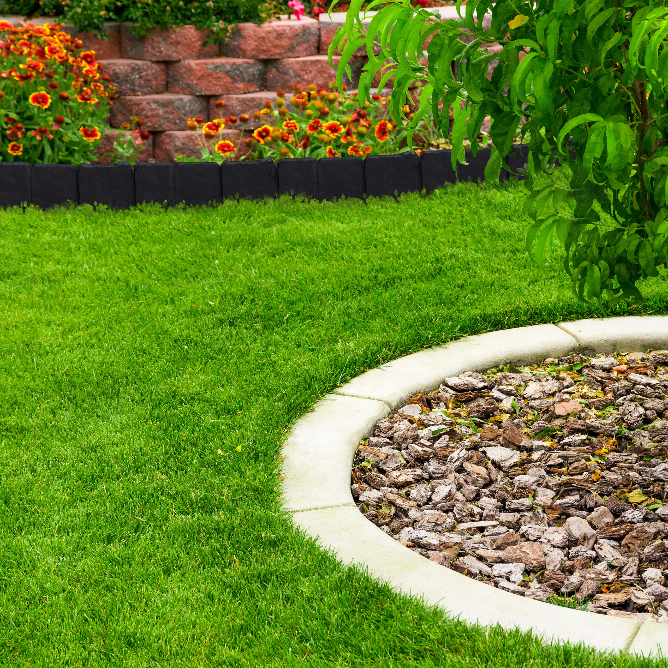Bordura Per Giardino In Plastica - Ordine E Stile Per Aiuole E Vialetti