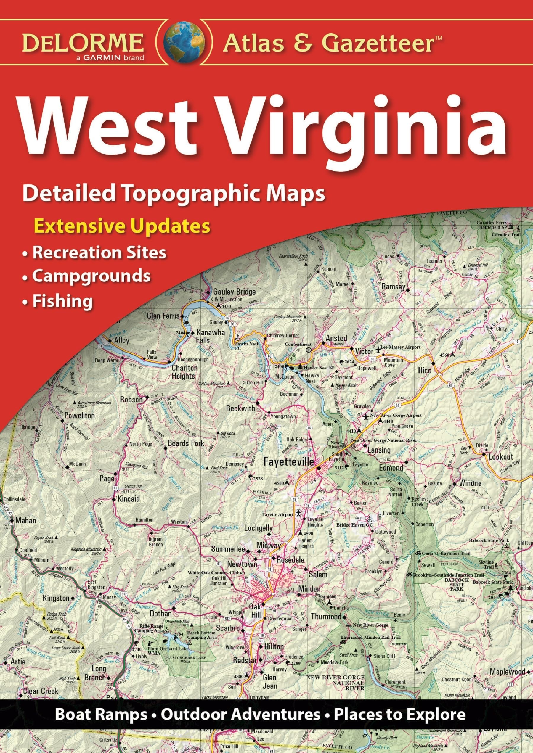 DeLorme(r) West Virginia Atlas & Gazetteer