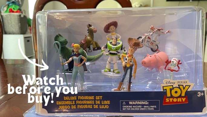 その他 Toy Story Figurine Playset Disney Pixar Toy Story 6 Pc. Figurine Playset (damaged box