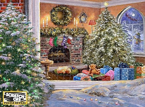 4D Cityscape Puzzle - Scratch Off - Rompecabezas de la víspera antes de Navidad