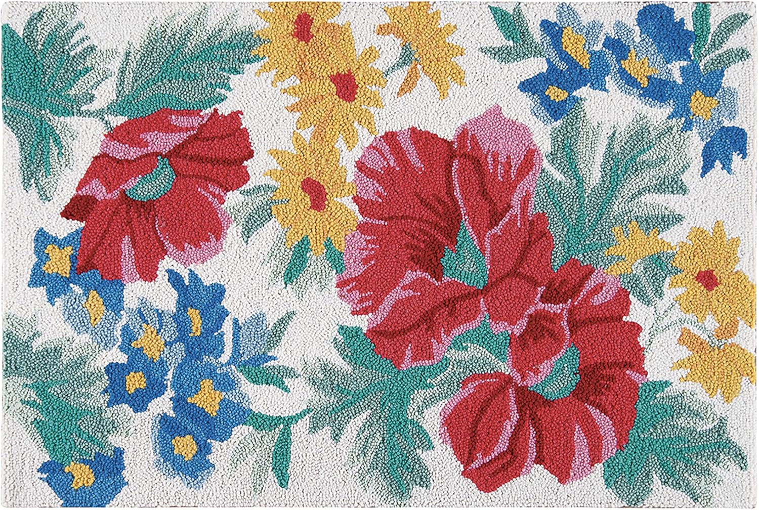 C&F Home Madeline Hooked Rug, 2' x 3', Green