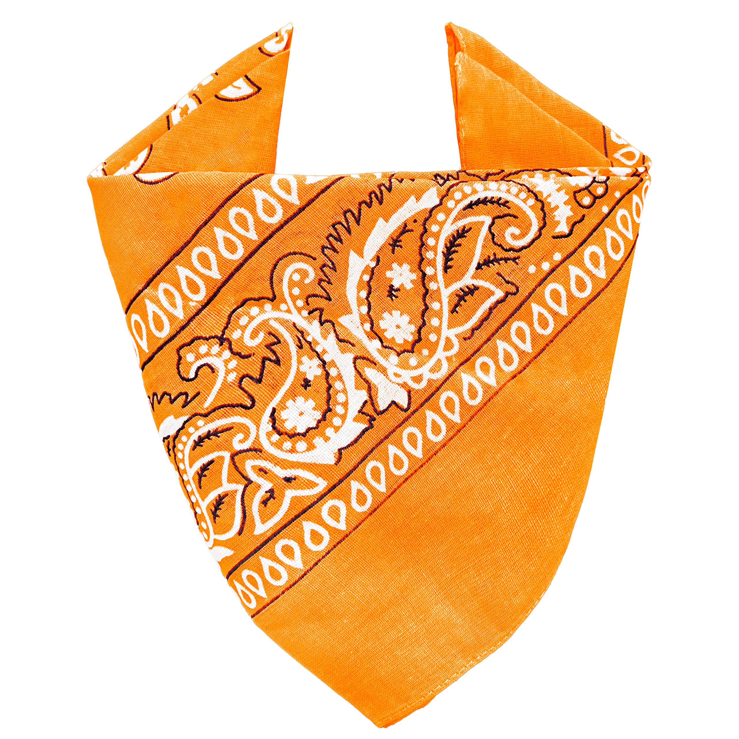 JOPHY & CO. Bandana 100% algodón estampado cachemira pañuelo bufanda pelo cuello cabeza