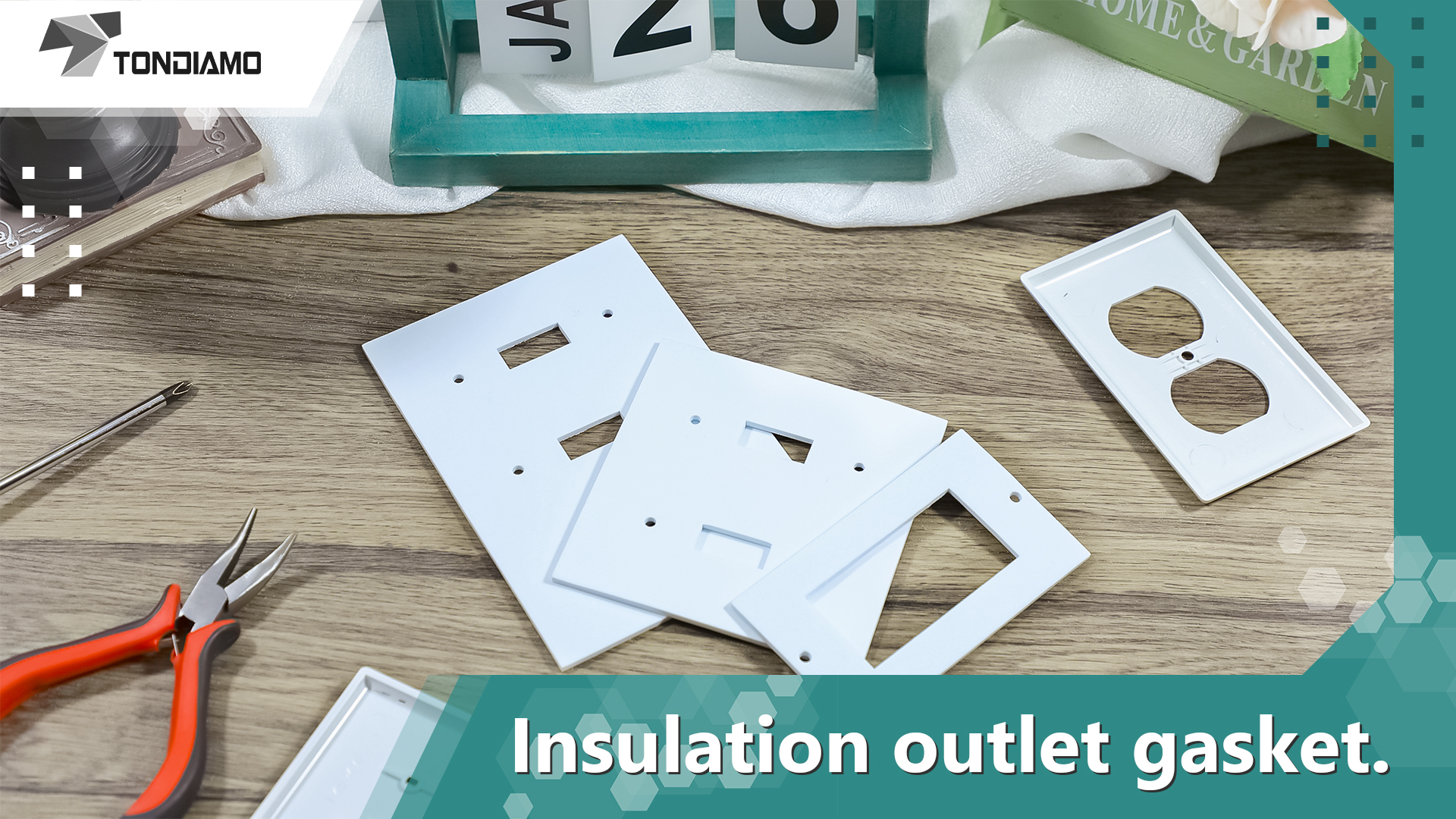 30 Pcs Outlet Insulators Draft Sealers - Wall Plate Outlet Sealers Electrical Insulation Pads For Single Socket, 2.48x4.21 Inch