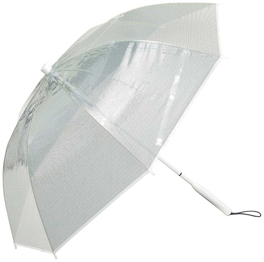 Amazon.co.jp: +TIC プラスチック 長傘 手開き カラー ライン