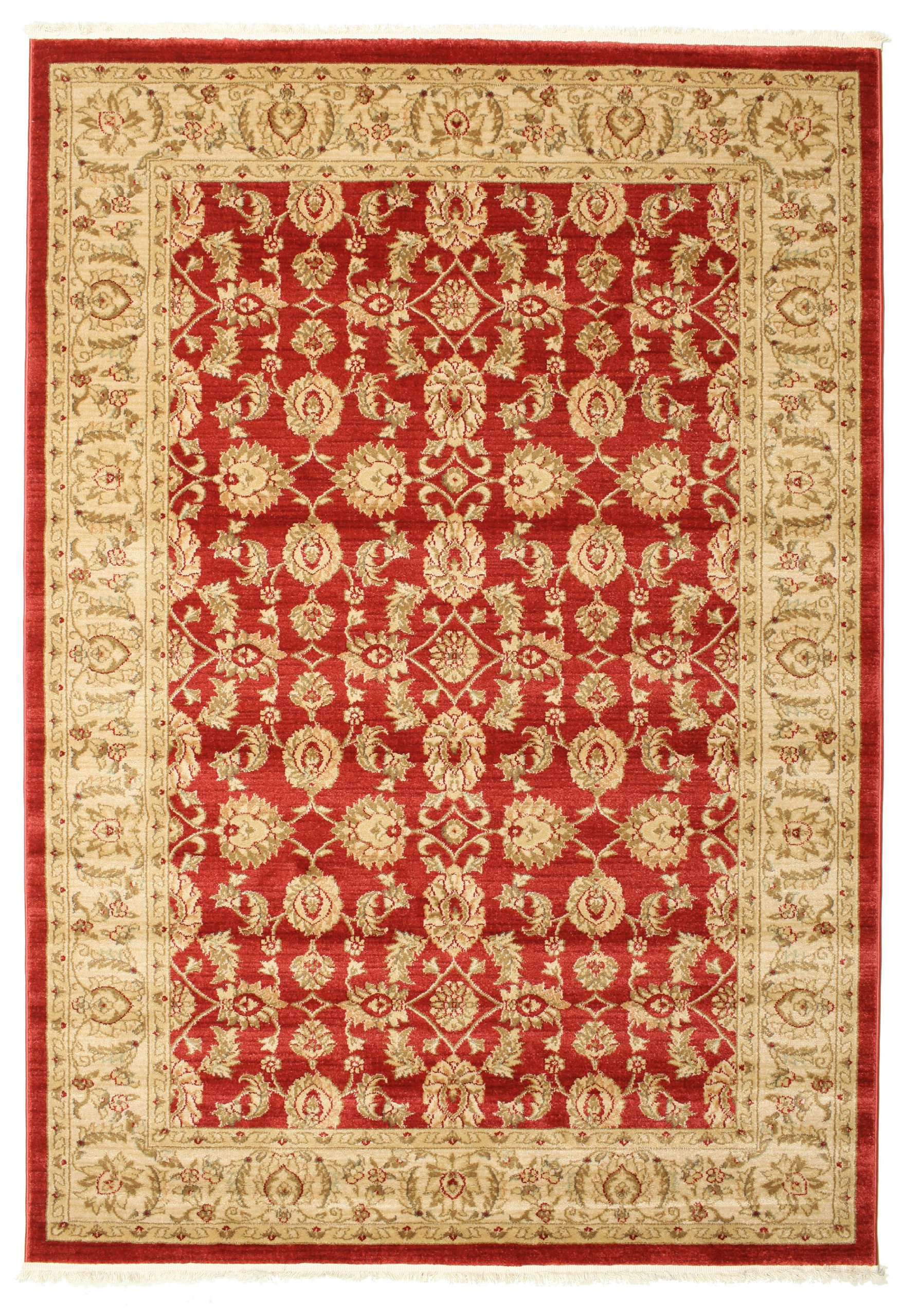 RugVista Ziegler Kaspin Tapis, 160 x 230 cm, Rouge