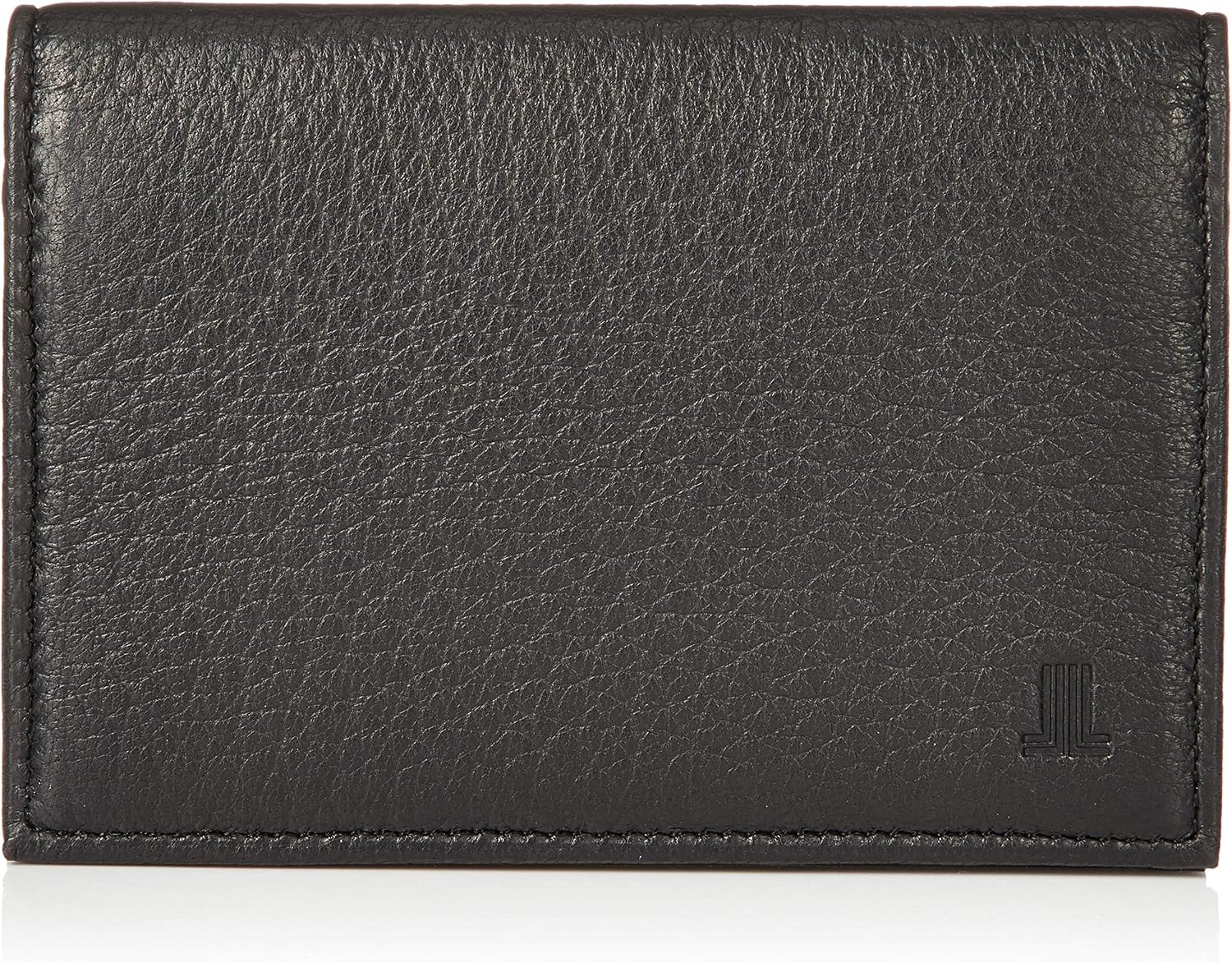 LANVIN COLLECTION Men's Deer Skin Business Card Holder