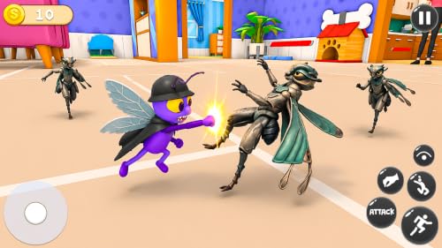 Je suis un simulateur de cafard malicieux - Jeux 3D amusants et farces 2026 – vue 2