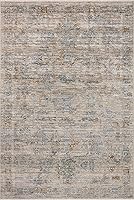 Vista 18 de Loloi Jean Stoffer Katherine Collection KES-02 Ocean/Coral 2'-7'' x 10'-0'', .25" Pile Height, Runner Rug