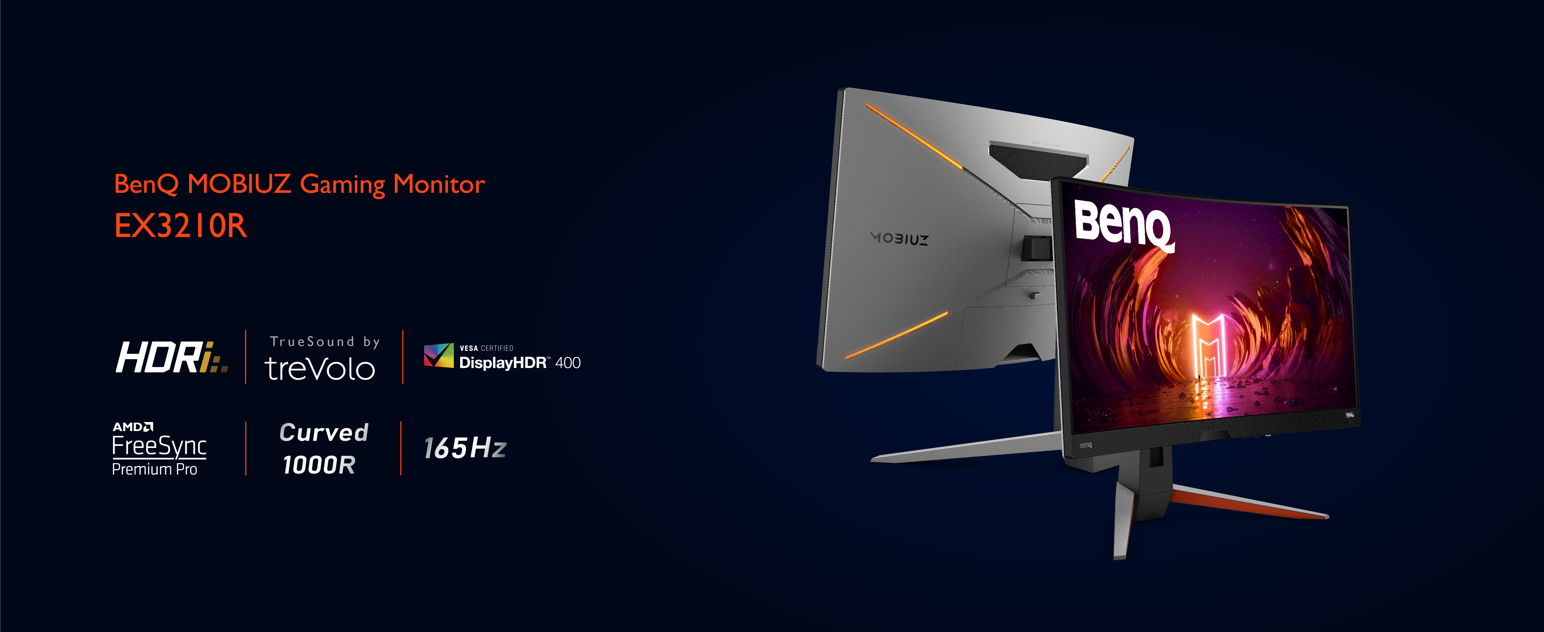 Amazon.com: BenQ MOBIUZ EX3210R Curved Gaming Monitor 32