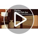 HEIM Candle and Reed Diffuser Set, Amber & Vanilla (Amber Spice), Scented Candle & Eco-Friendly Diffusers for Home - Image 8