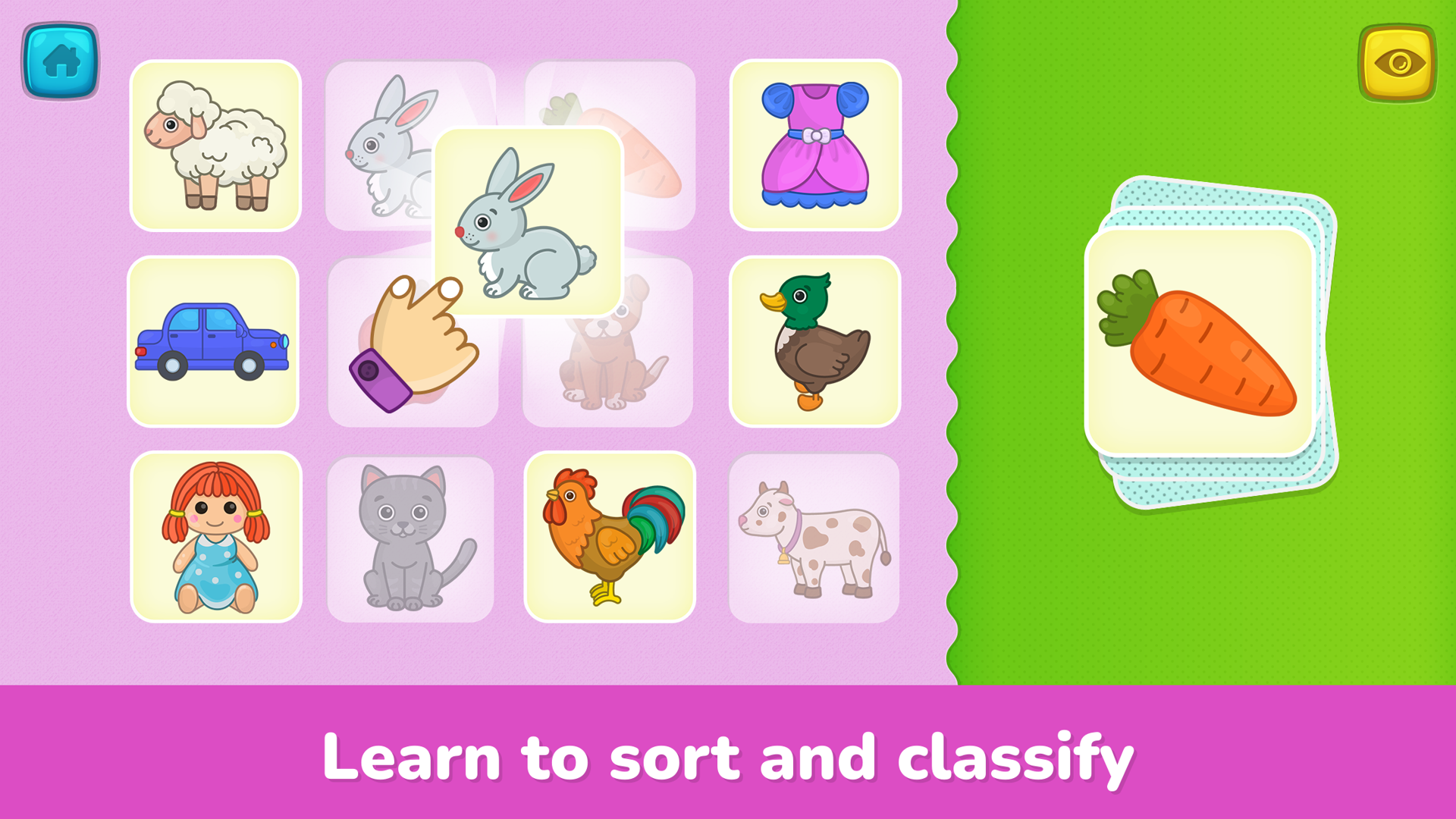 Learning games for kids - first words for preschool toddlers - App on ...