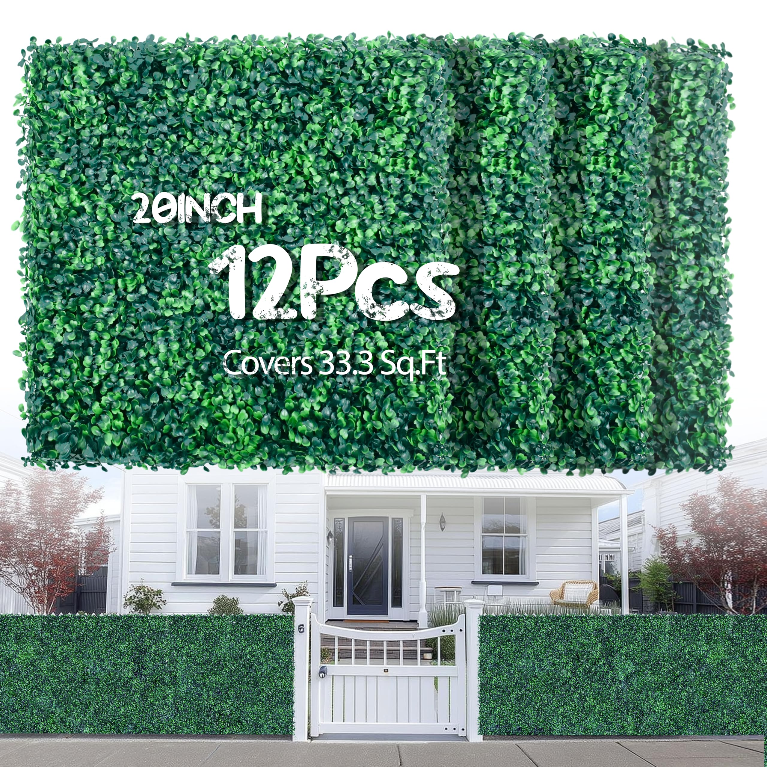 Amazon.com: HEDGE MAZE Grass Wall Panels 12pc 20